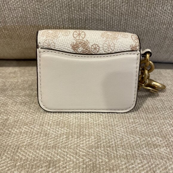 Coach Mini Beat Bag Charm With Horse And Carriage Print - Picture 2 of 8